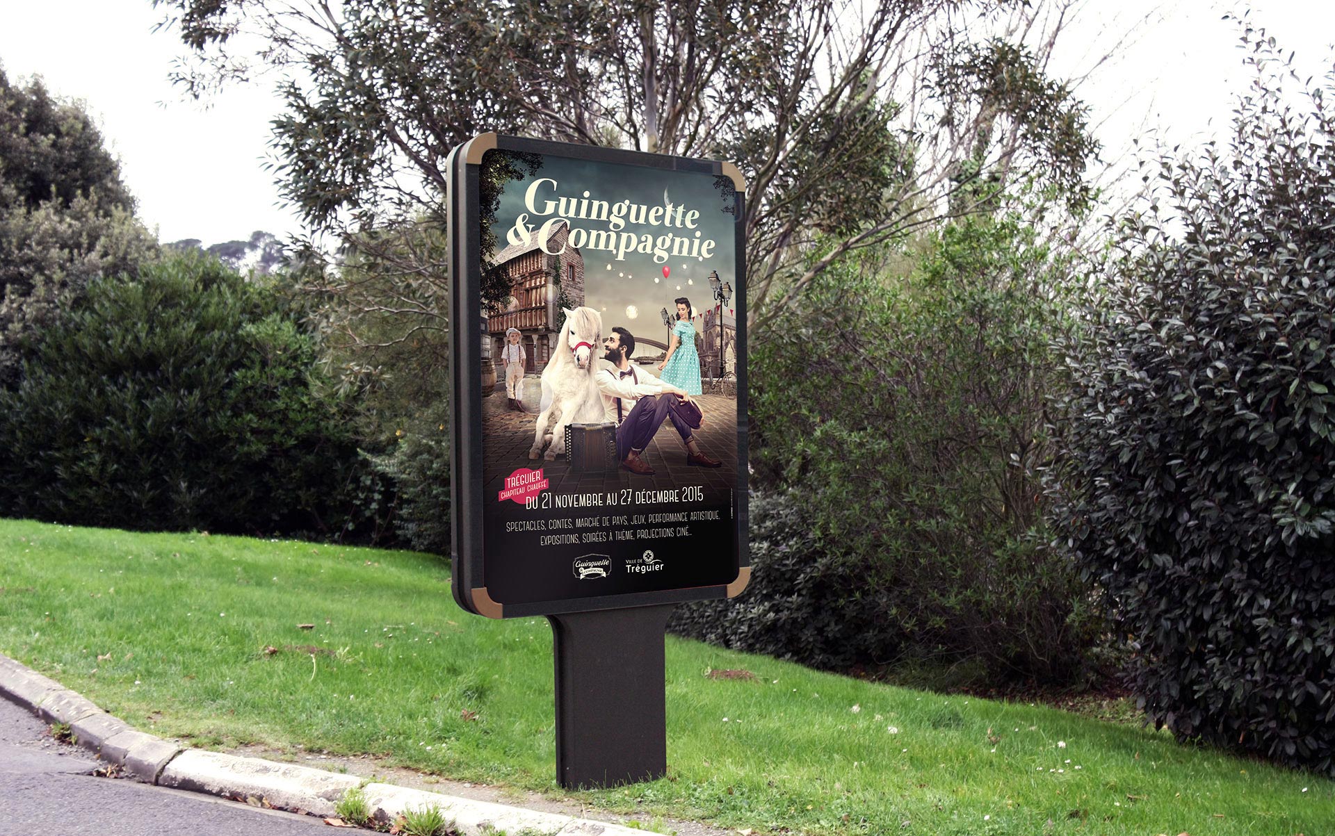 Affiche festival de rue